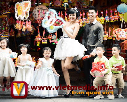 Bảo Trân vui Trung Thu bên Mai Quốc Toàn