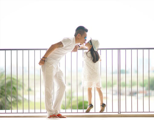 Bộ ảnh bố và con gái