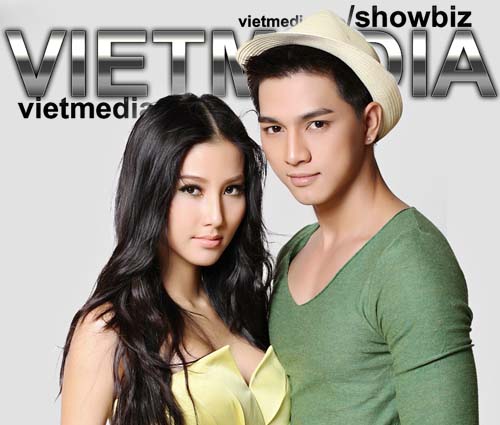 Diễm My , Phillip Huỳnh với trang phục Đông