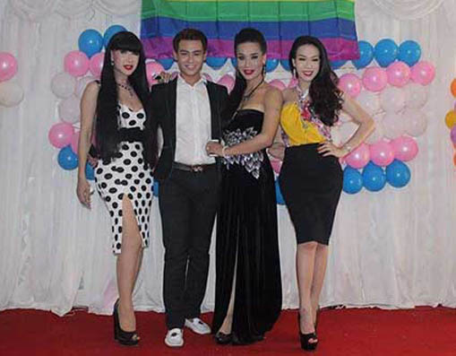 Kullboy Sim Sữa tham dự ngày LGBT tại Huế