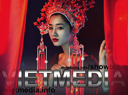 Người mẫu Trà My làm cô dâu Trung Hoa