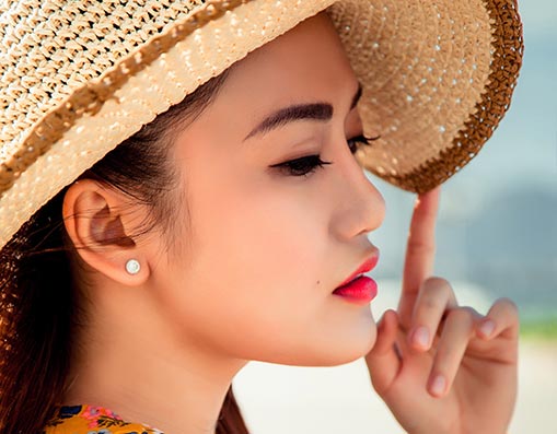 Cận cảnh vẻ đẹp mộc mạc giản dị của hot girl Nhật Thảo
