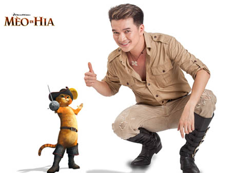 Mr Đàm & Ốc Vân sẽ phối hợp trong "Chú Mèo Đi Hia"