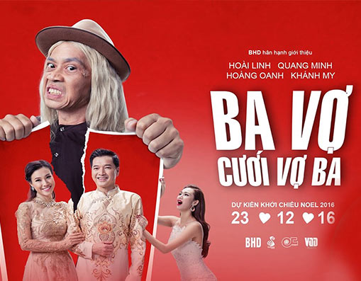 Ba vợ cưới vợ ba - liệu có hút khán giả