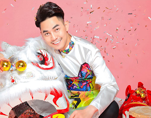 Phước Ngọc Lê mang giấc mơ Xuân đầy màu sắc trong tà áo dài