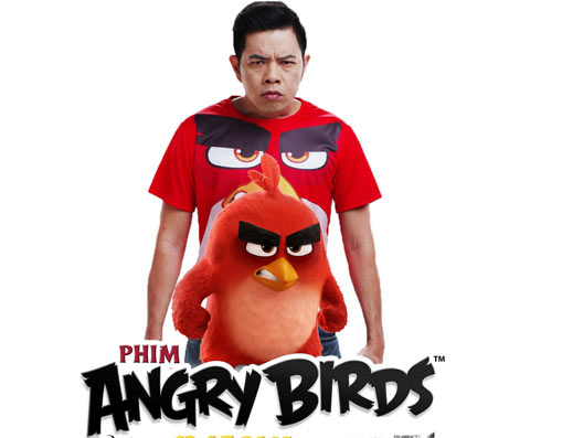 Thái Hoà lồng tiếng Angry Birds