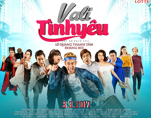 Vali Tình Yêu với loạt poster siêu hài hước