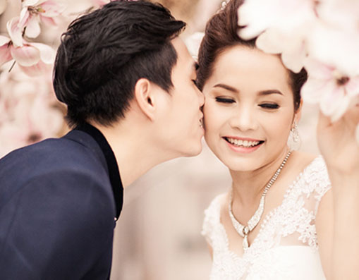 Ảnh cưới ngọt ngào của Đoàn Thúy Trang 
