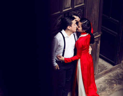Anh Hai Lam Trường tung ảnh cưới hoài cổ